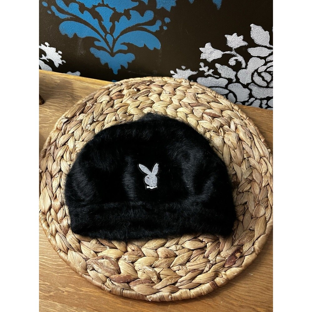 Vintage Fuzzy Playboy Beret